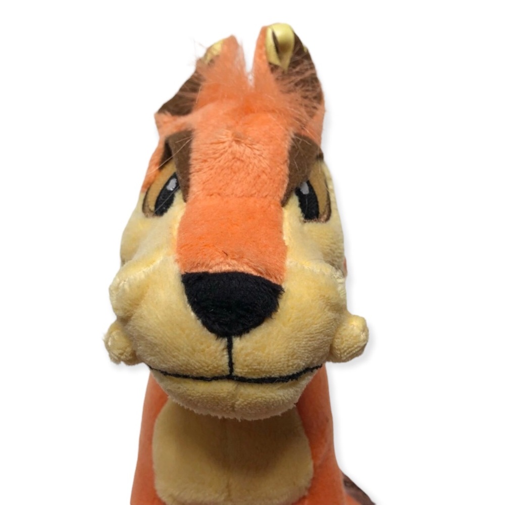 NEOPETS Orange Lupe Plush Jakks 2008 Series 6  GUC
